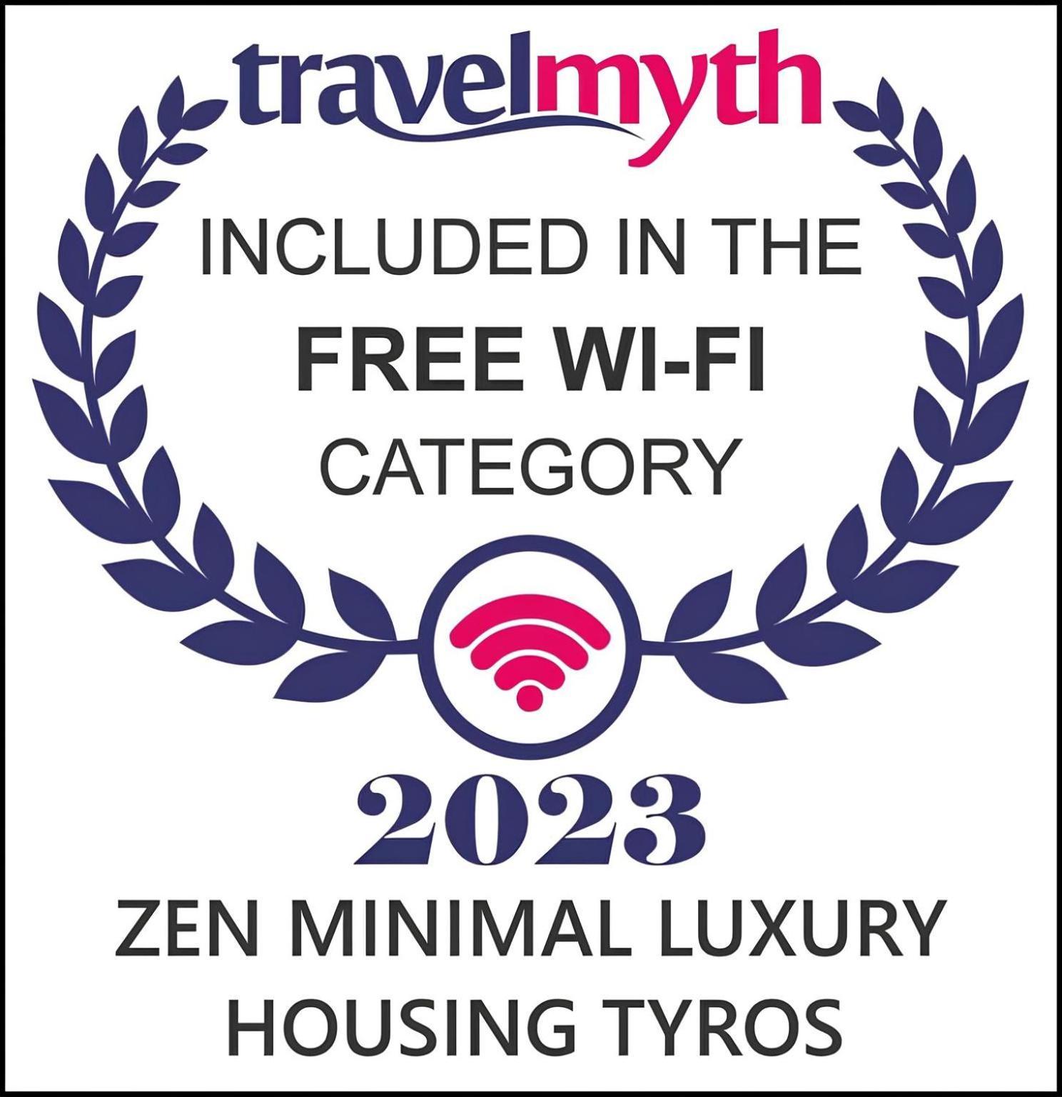 Zen Minimal Luxury Housing Tyros Villa Kültér fotó