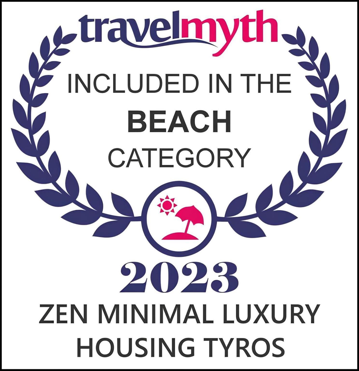 Zen Minimal Luxury Housing Tyros Villa Kültér fotó