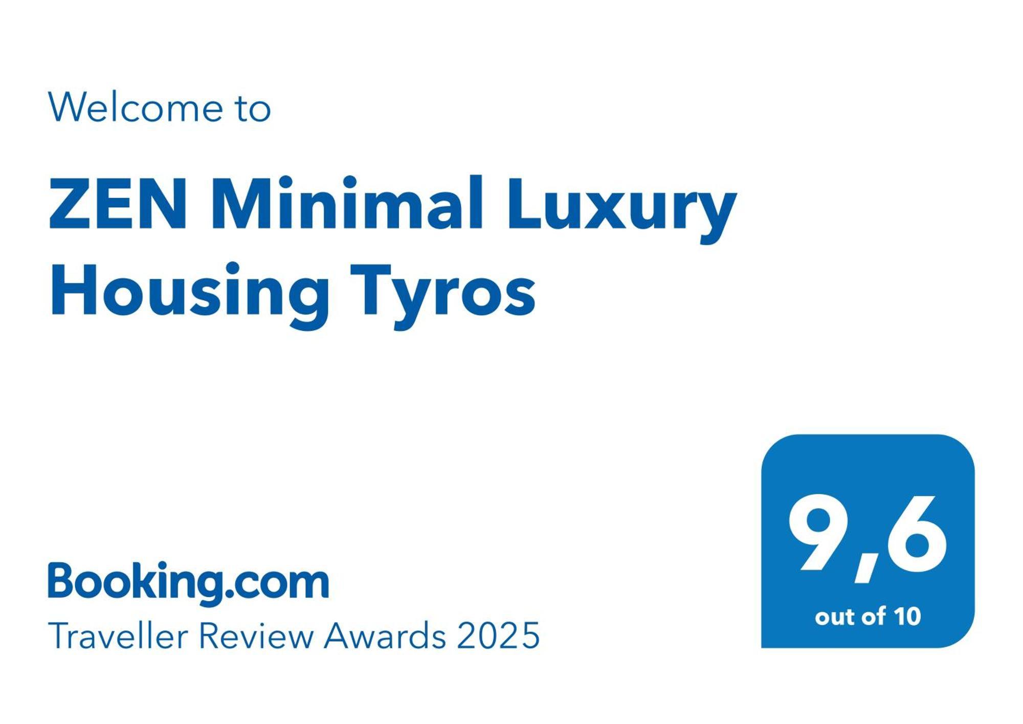 Zen Minimal Luxury Housing Tyros Villa Kültér fotó